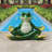 Garden Division Strike a Pose Zen Yoga Frog Statue