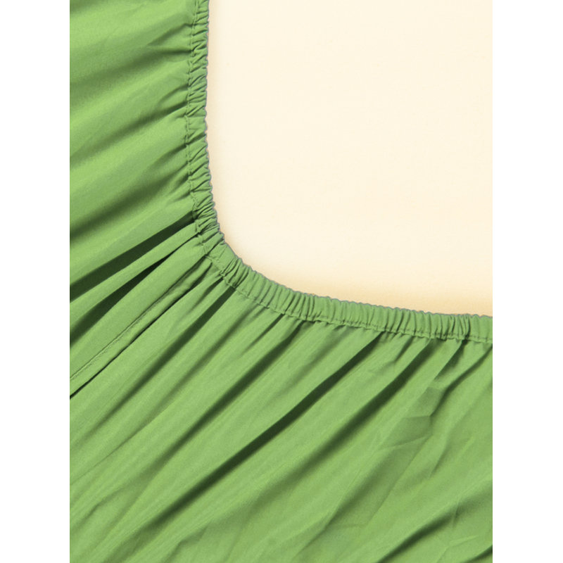 Microfiber Fitted Sheet, Sage Green, California King