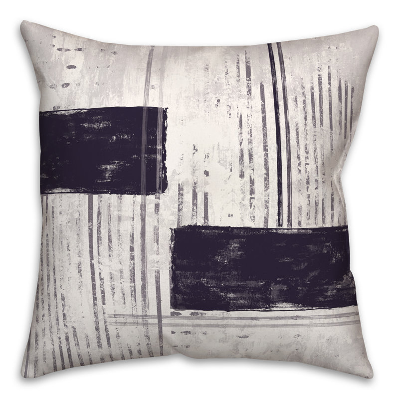  Coussin décoratif intérieur / extérieur, Bleu marine