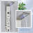 50.4'' Shower Panel with Fixed Shower Head-98898284