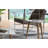 Utopia 20" Contemporary Modern Triangle End Table in White-334252342