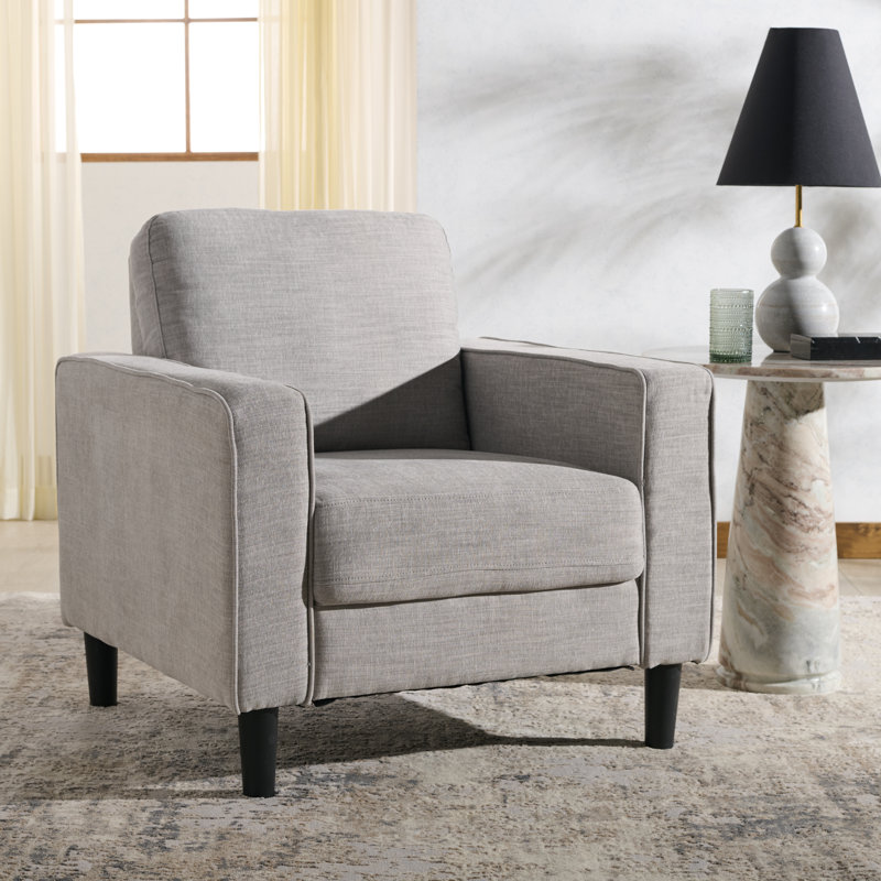 Fauteuil de 30,3 po de largeur, Gris clair