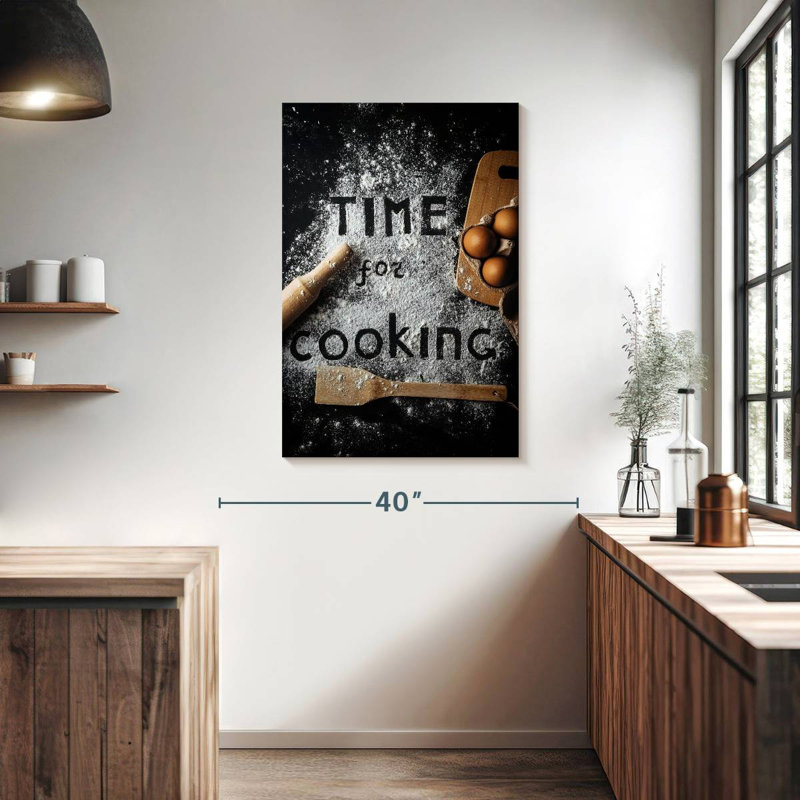 Time For Cooking, 39" H x 26" W