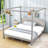 Braderick King Wooden Canopy Platform Bed with Headboard-1638027636