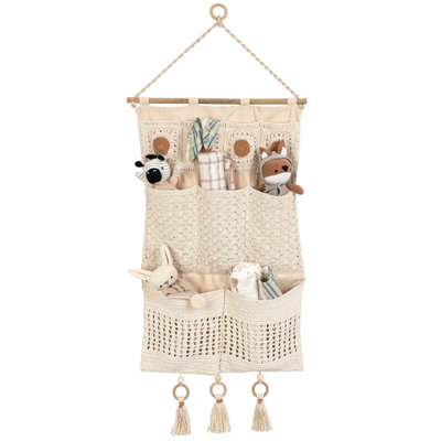 Wall Storage with Pockets