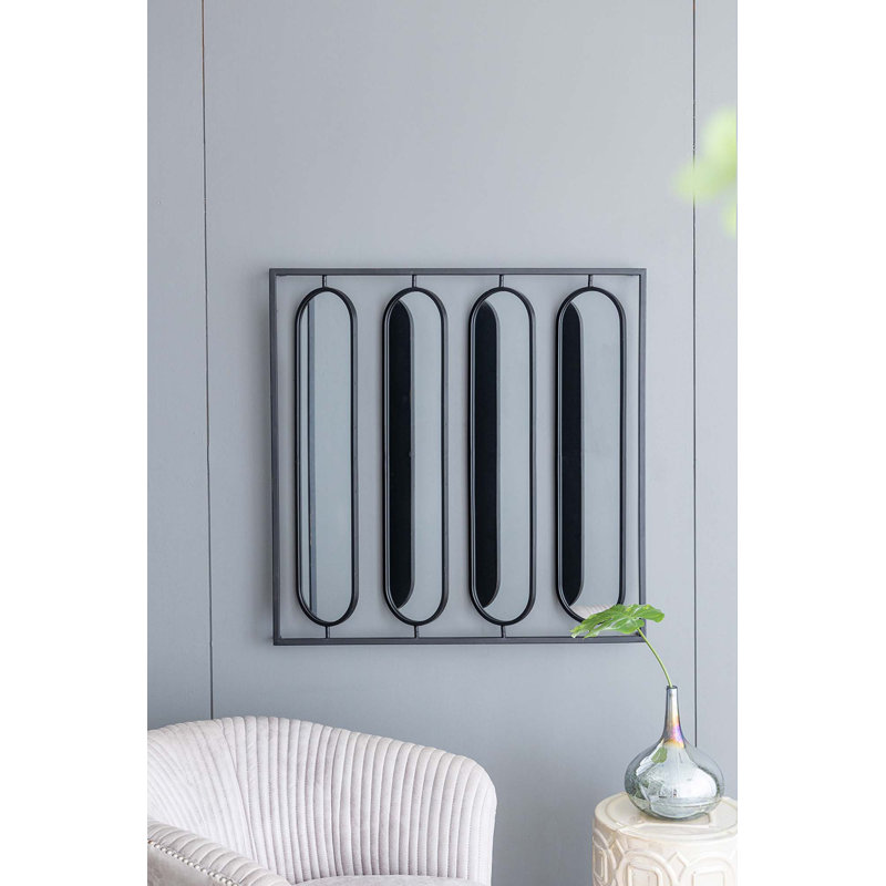 36"Large Four Oval Wall Mirror