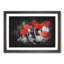 Red Poppy Field - Picture Frame Graphic Art Print-56876485-56876493