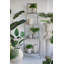 Étagère en fer antique à 3 niveaux 25,5 x 17 x 80,5 po