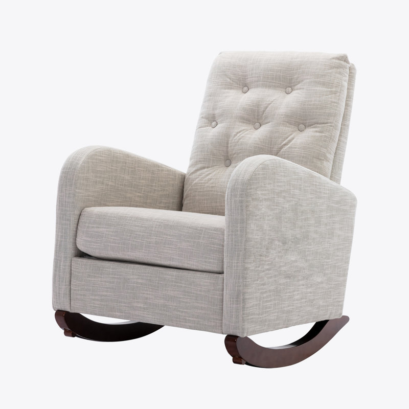 Chaise berçante Rayleigh, Gris clair