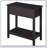 End Table, Narrow Side Table with Flip Top, Storage Cabinet
