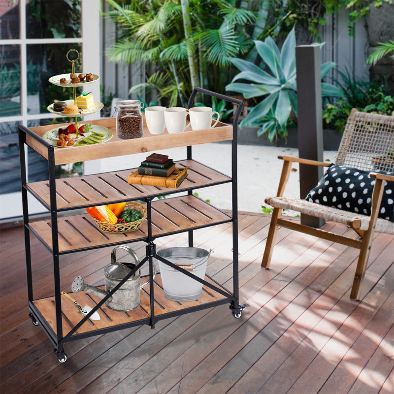 Haneefah Kitchen Cart