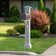 Charleston 58" H In-Ground Decorative Post with Arm