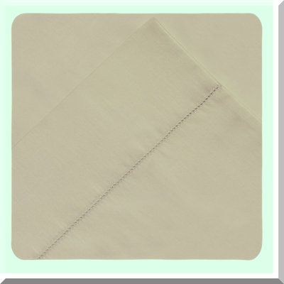 Luxury Sage Twin XL Deep Pocket Sheet Set - 400 Thread Count 100% Cotton