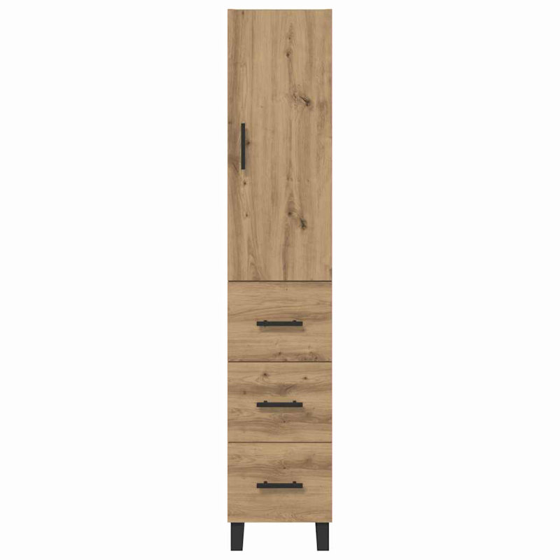 34.5cm Sideboard, Artisan Oak