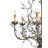 Crystal Bud 6 - Light Wrought Iron Dimmable Classic / Traditional Chandelier-60564562