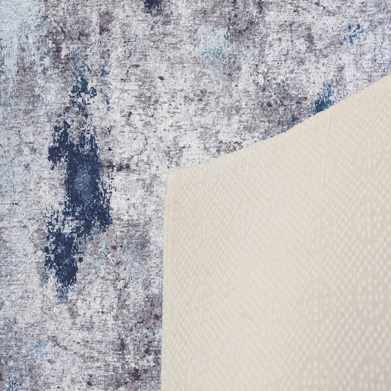 Elegant Hall Carpet, 31.5 x 78.7 inches | 100% Polyester, 0.4 inch Pile Height | Antibacterial, Non-Slip PVC Felt Dot Underside | Machine Washable, Durable Woven Design | Perfect for Entryways & Living Spaces