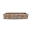 Shelly Wicker Storage Tray Basket-900196500