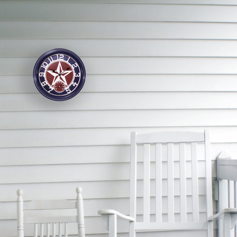 Horloge murale à quartz 12 po Swynford