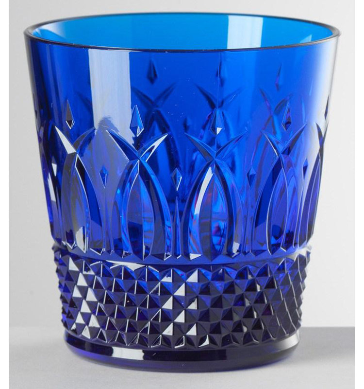 Verre italien Italia, Bleu