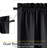  100% Blackout Door Curtain Thermal Insulated Privacy Curtain for French Front Door with Tieback, Room Darkening Window Covering for Kitchen, 1 Panel-1455156782-1455156776