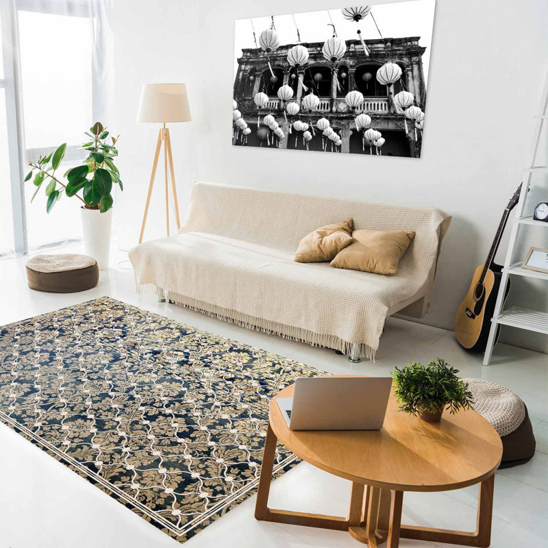 Emest Floral Indoor Doormat, 136 x 203 cm