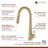 Mondawe Pull Down Kitchen Faucet-71097871