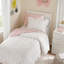 Ensemble de literie de charme pour lit simple TG 2 pièces, microfibre douce, style romantique pour les chambres confortables