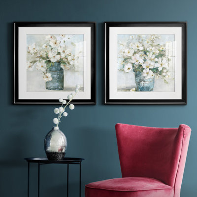 " Cottage Charmer I " 2 - Pieces Painting Print