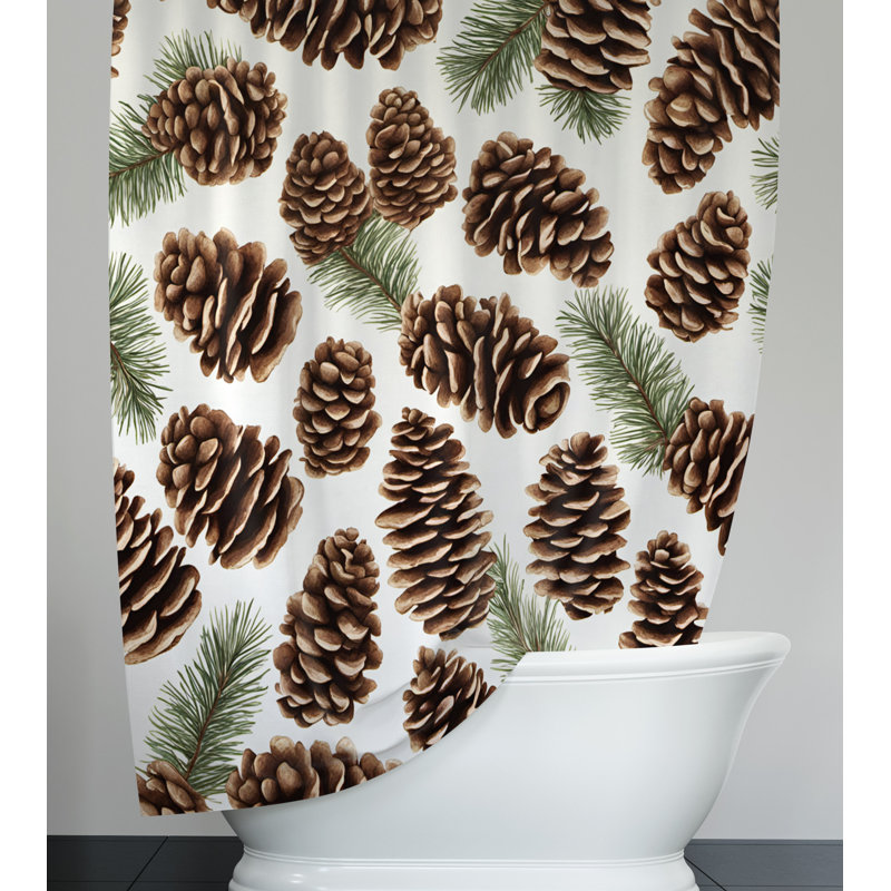 Vivere Shower Curtain, 72" H x 70" W