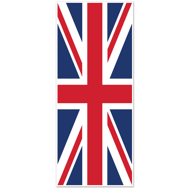 Housse de porte Union Jack - paquet de 12