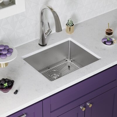 23"" L x 19"" W Undermount Kitchen Sink with Faucet -  Elkay, ECTRU21179TFLC