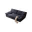 Canapé-lit en chenille bleu foncé Loveseat-489995988