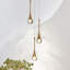 Luminaire suspendu DEL en verre grainé Vlera-804742266