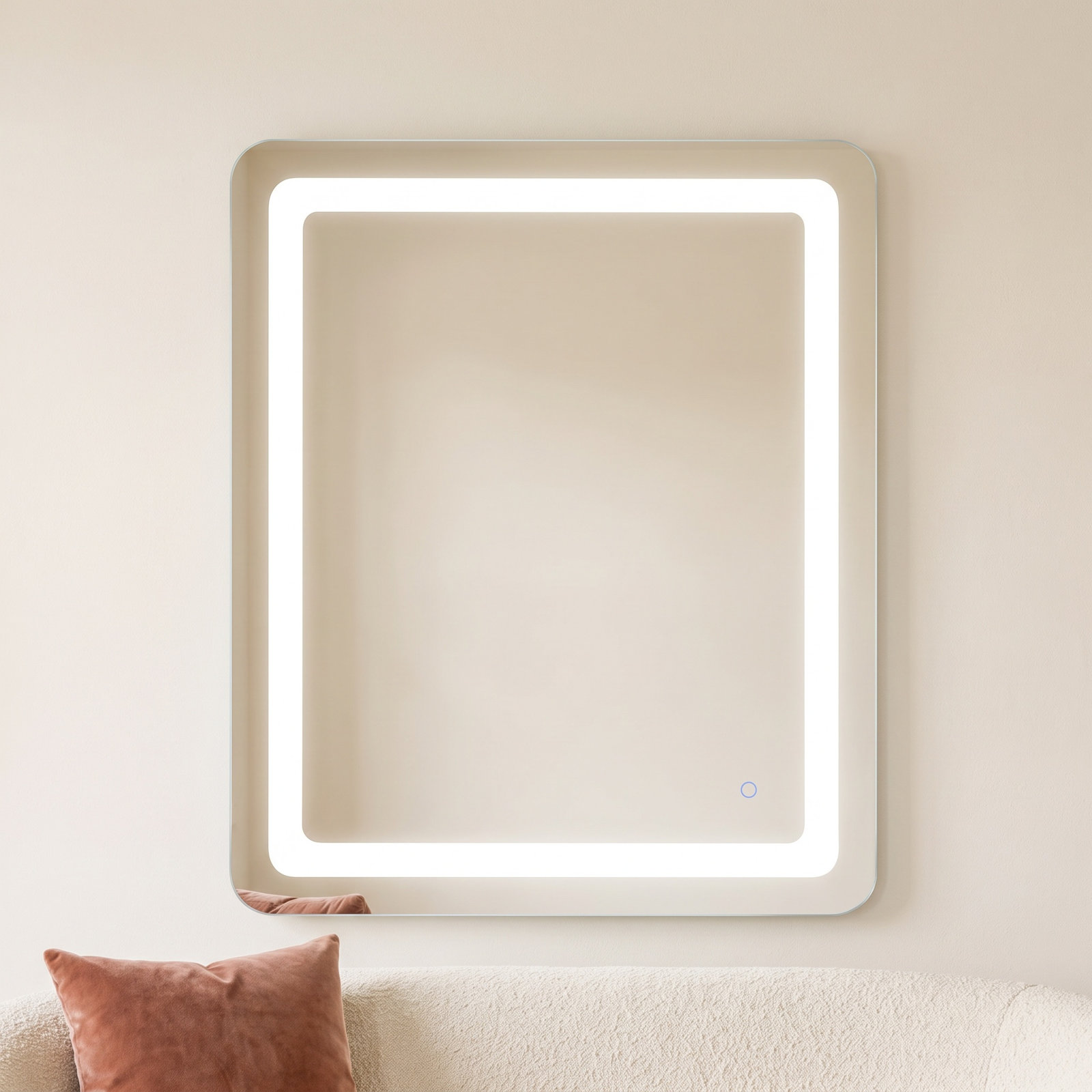 Juliane Mirror, 36" x 30", Rectangle