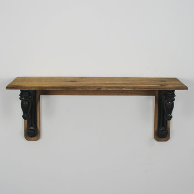 Nia Plywood Solid Wood Accent Shelf