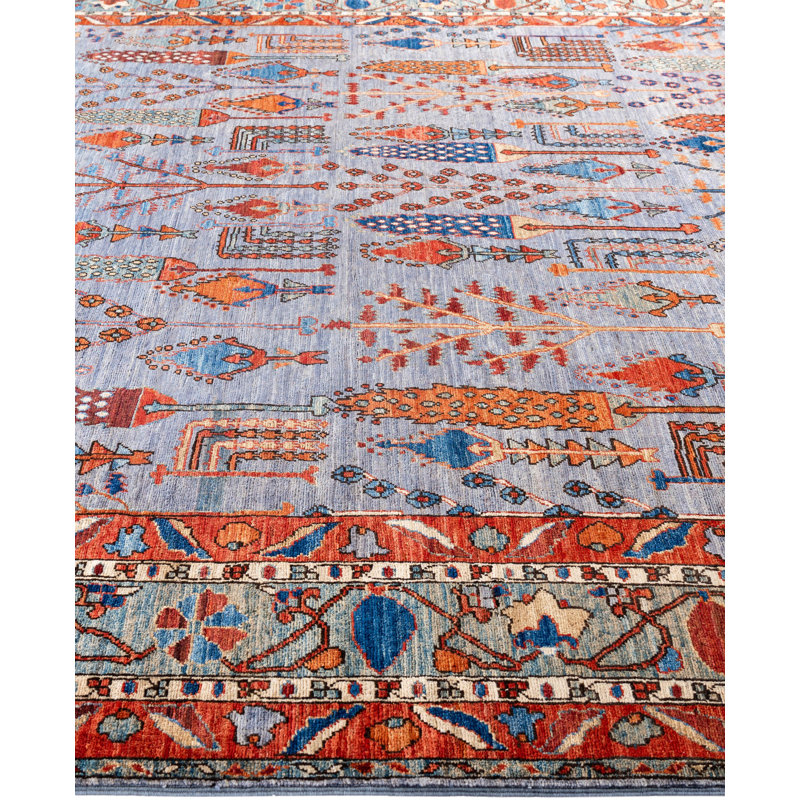 Serapi One-of-a-Kind 8' 1" X 10' 1" Hand Knotted Area Rug