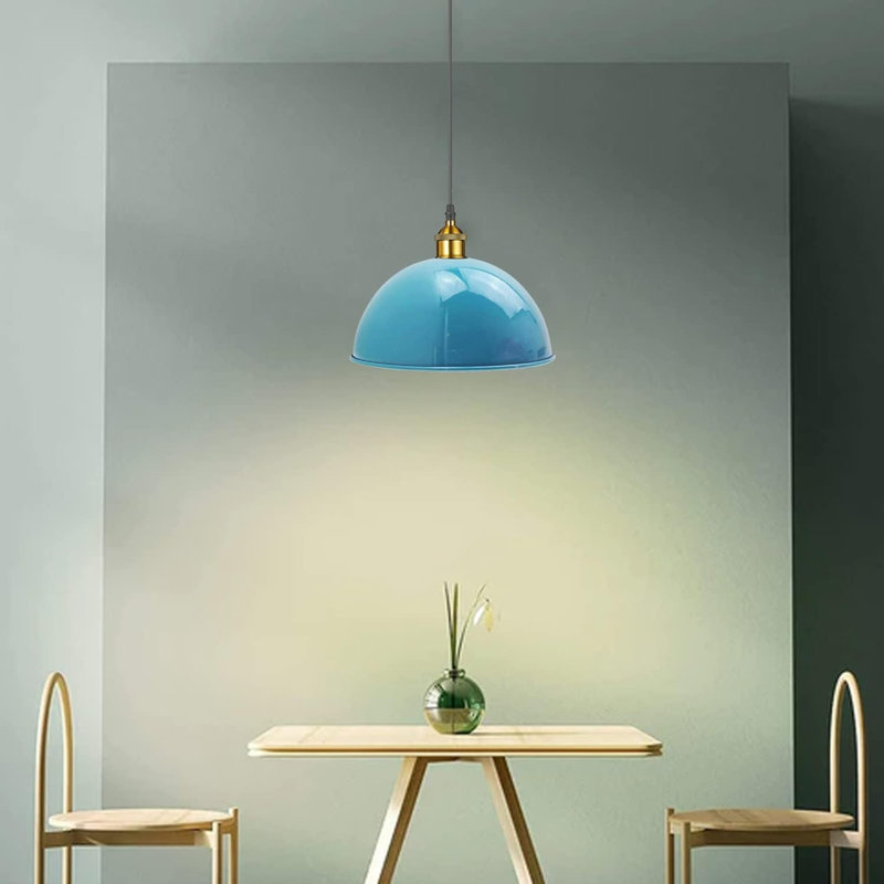 Motta 1 - Light Single Pendant, Light Blue