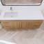 Ensemble de meuble-lavabo mural simple 59 po Bastri-1827503255