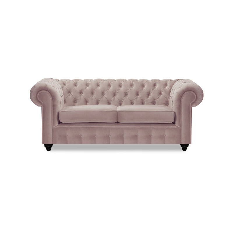 Alsey 3 Seater Sofa, 76" H x 192" W x 92" D, Flamingo