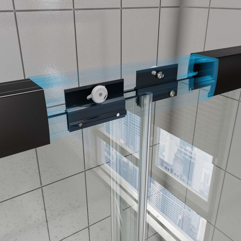 Portes de douche, Chrome