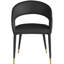 Chaise moderne en similicuir