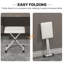 Adjustable Piano Bench, X-Style Folding Piano Stool