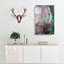 Colour in Motion in Abstract - Wrapped Canvas-55314375