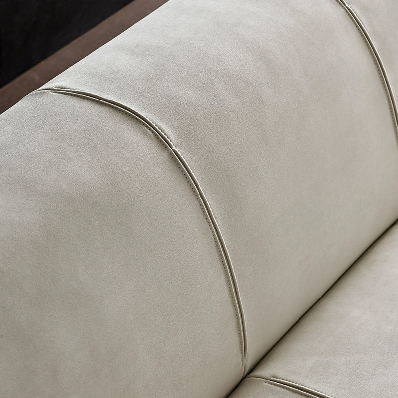 Coussin modulaire 100% polyester crème, 4, H 27,56 po x l 110,24 po x P 41,34 po