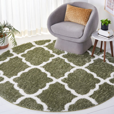 Tahoe Shag Performance Geometric Rug