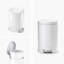 simplehuman 4.5 Liter / 1.2 Gallon Round Bathroom Step Trash Can-1892424404