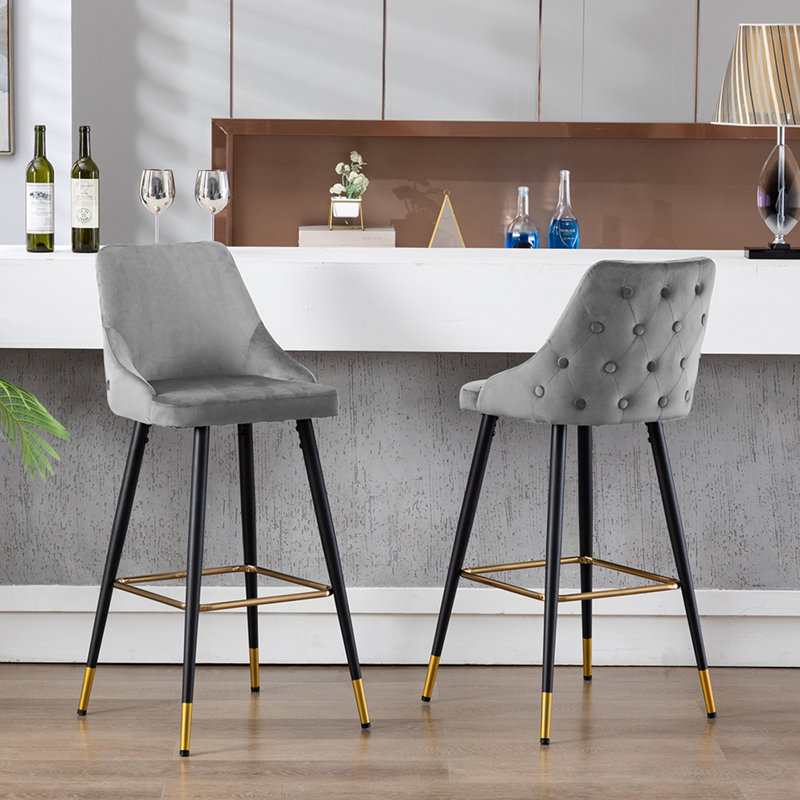 77cm Stool, Grey