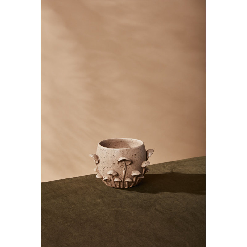 Pot de forêt, H 4,75 po x l 7,25 po x P 7,25 po