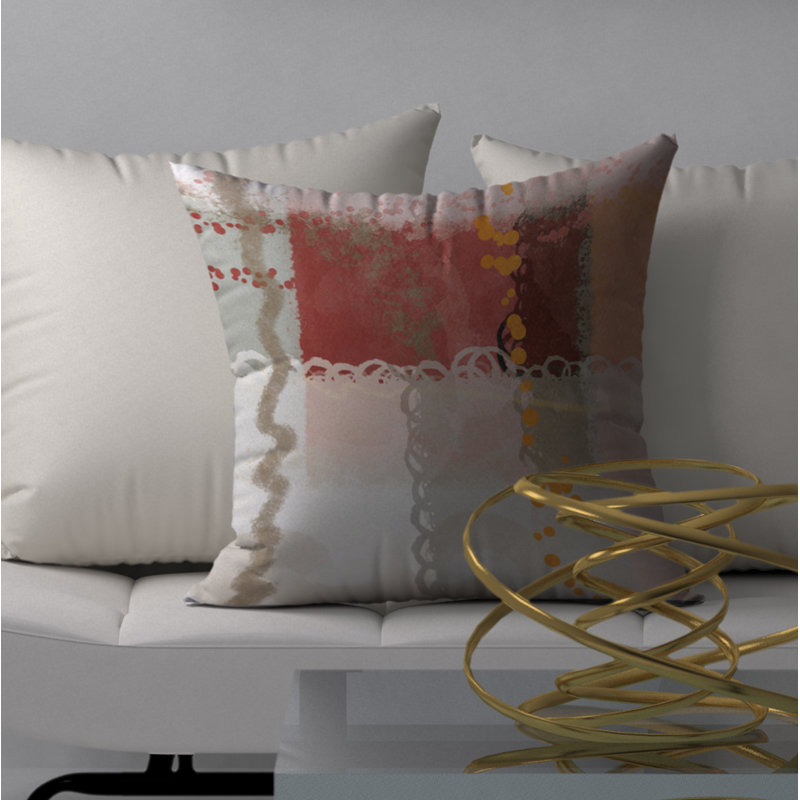 Housse de coussin carré et insert, 20 po x 20 po