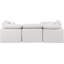 Canapé modulaire en similicuir 4 pièces Itala-94482364